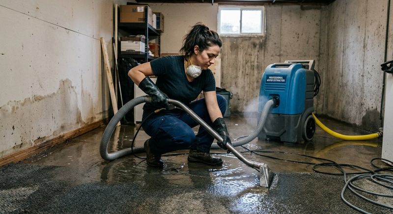 Emergency Water Damage Cleanup in Scottsdale, AZ
